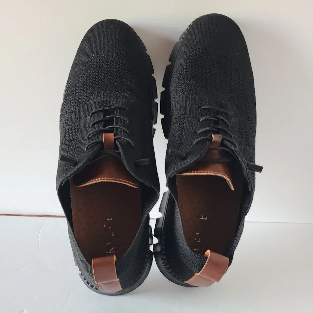 BREEZE MEN'S LIGHTWEIGHT BUSINNES CASUAL LACE-UP OXFORDS SIZE EU47(US 13)